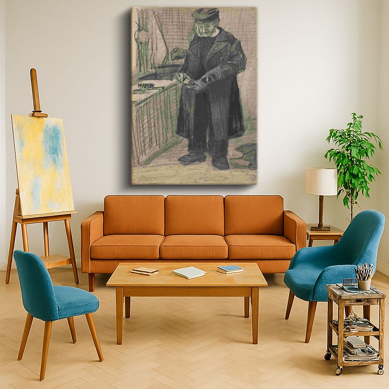 Ressam Kanvas Tablo 235